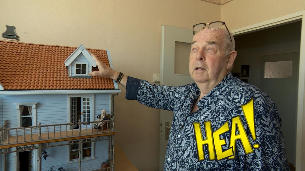 HEA! Remy Bronger heeft een passie voor poppenhuizen