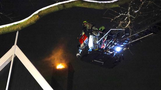 Brandend vogelnestje veroorzaakt schoorsteenbrand