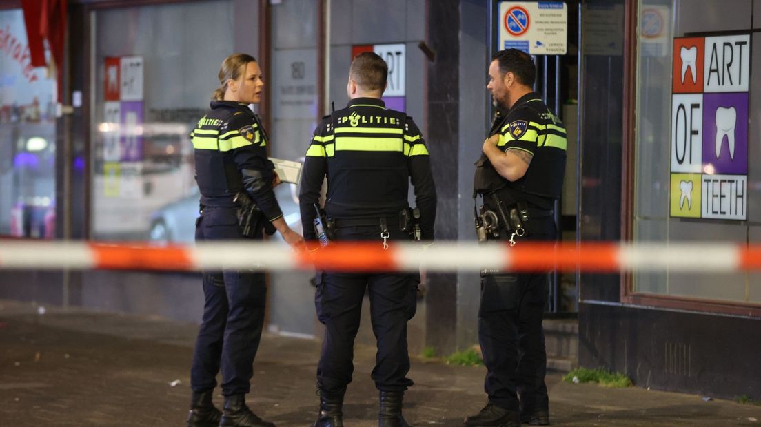 Politie in de Van Musschenbroekstraat