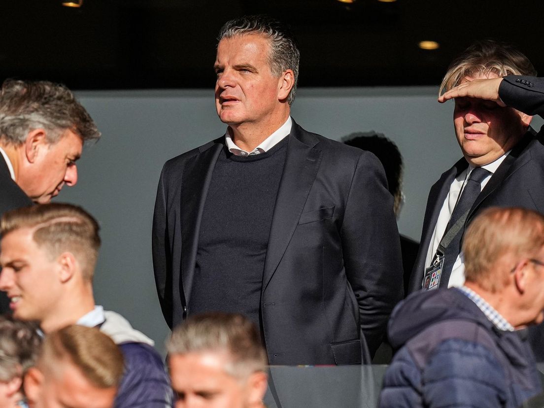 Dennis Te Kloese tijdens Feyenoord - Fortuna Sittard