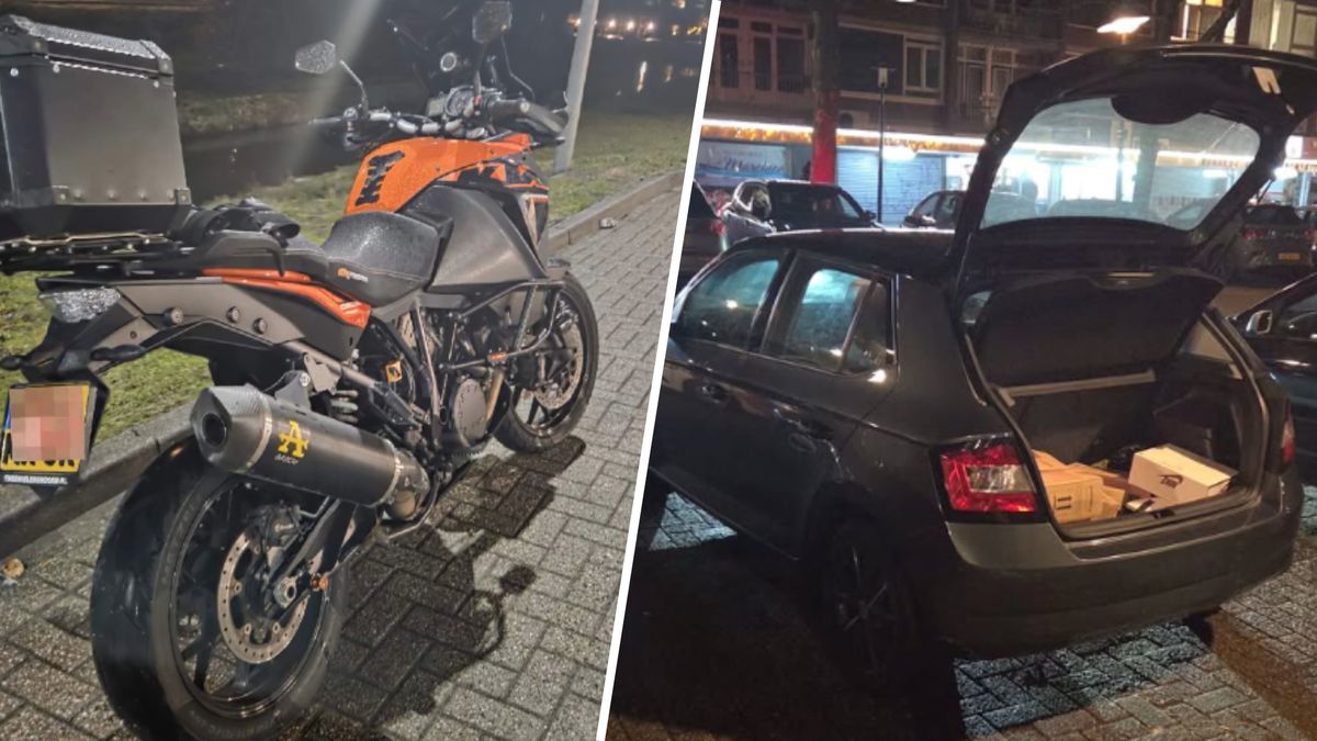 Hardrijder bekeurd die meer dan twee keer de toegestane snelheid reed