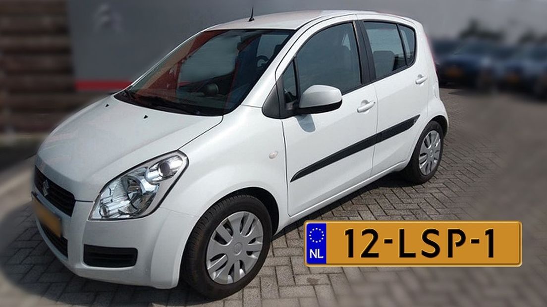 Wie heeft de gestolen Suzuki Splash met kenteken 12-LSP-1 zien rijden?