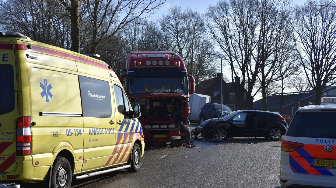 Ongeval in Westerhaar-Vriezenveensewijk