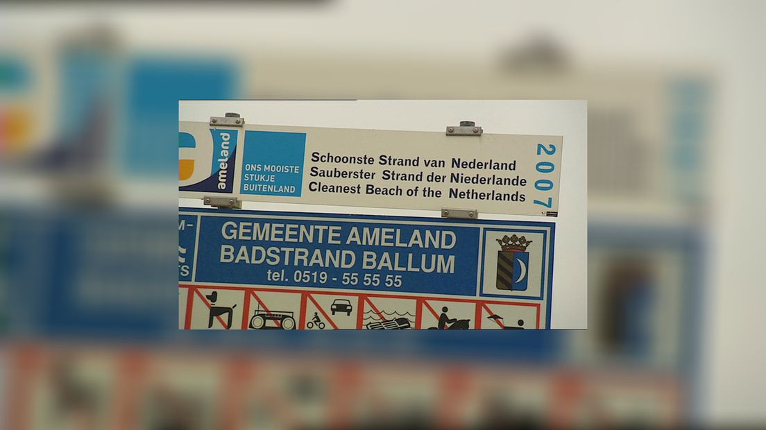 Op it strân fan Ballum mei fral in hiel soad net