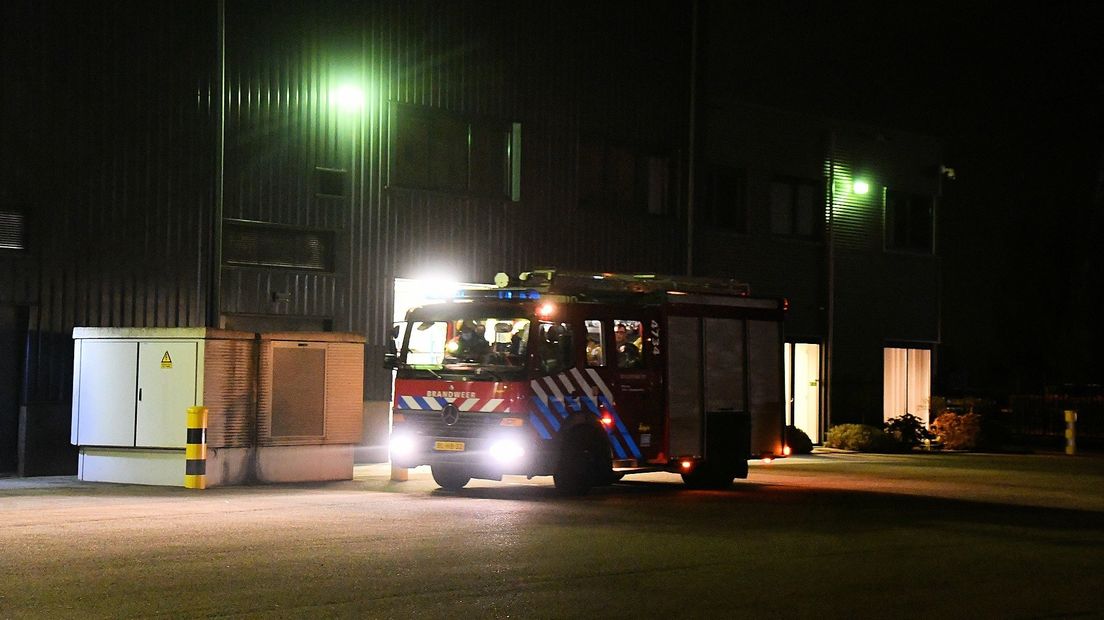 Brand in oven van bedrijf Kapelle