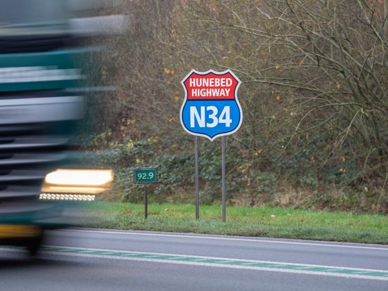 N34 tussen Emmen-West en knooppunt Holsloot deels afgesloten