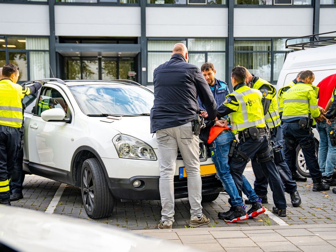 Bij de ondermijningsactie in de Waalhaven werden acht aanhoudingen verricht