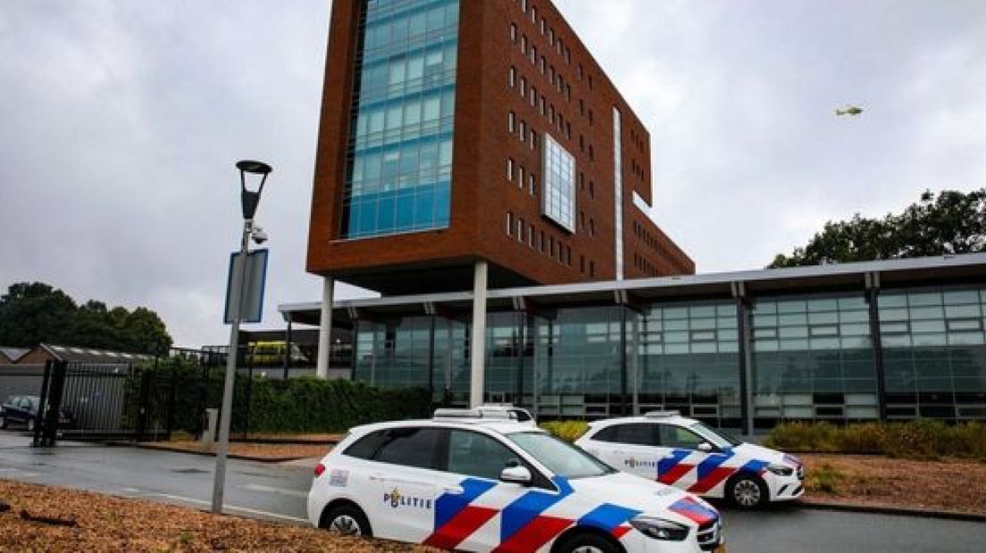 Het politiebureau in Apeldoorn.