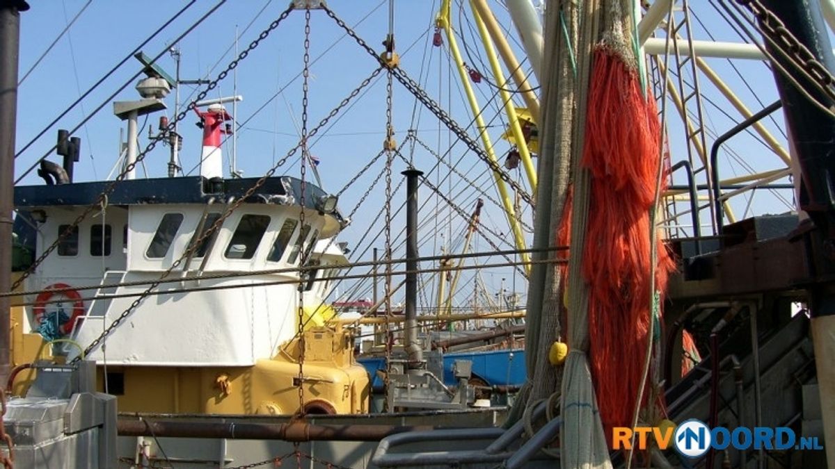 Garnalenvissers van Zoutkamp blijven in staking