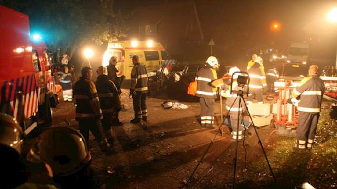 Vrouw gewond in Wanneperveen