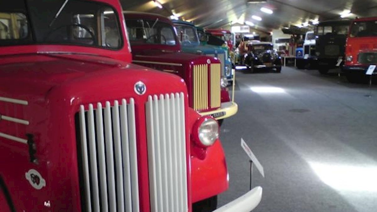 Klassieke vrachtwagens in IJhorst