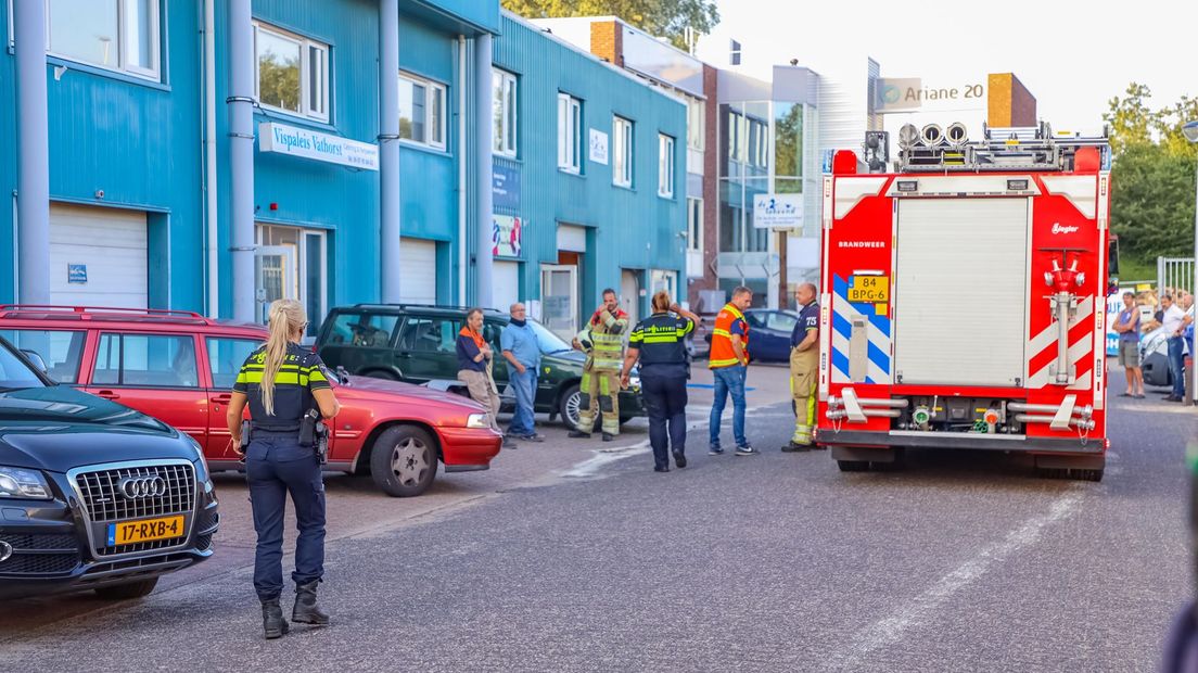 Na een half uur ging de brandweer weer terug naar de kazerne.