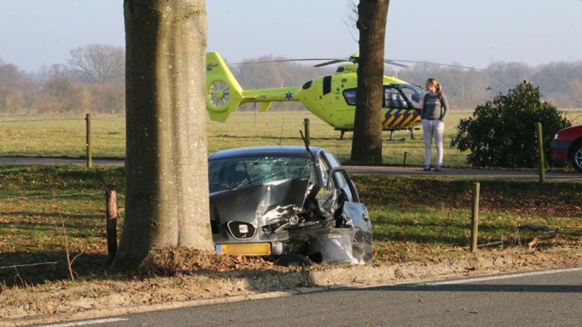 Gewonde bij botsing in Gasteren