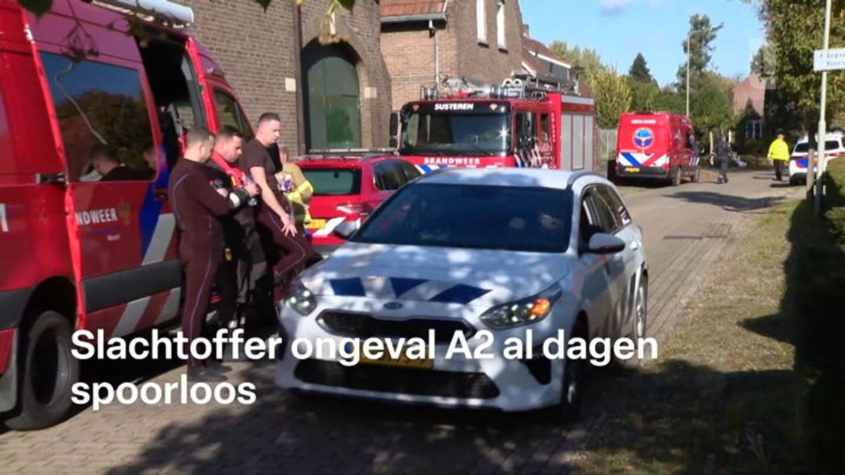Slachtoffer ongeval A2 al dagen spoorloos: zoektocht in omgeving Roosteren