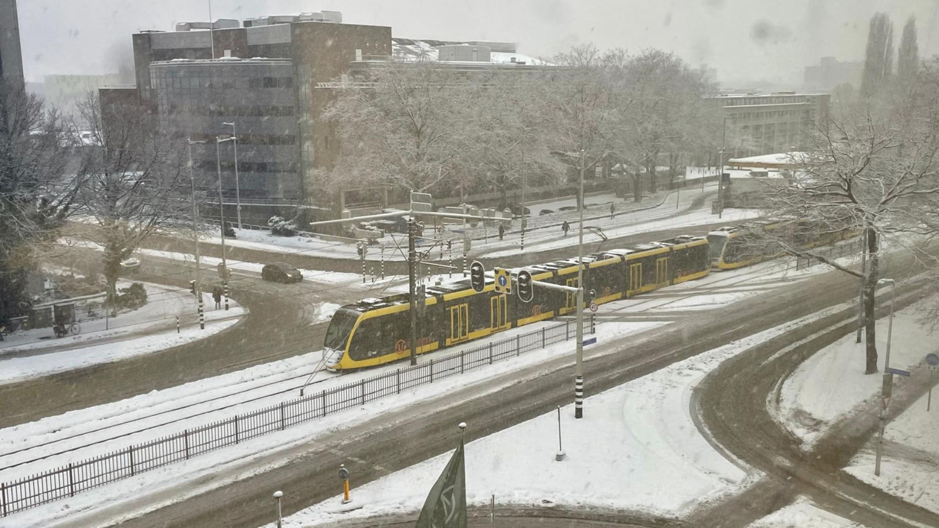 De trams tussen Utrecht, Nieuwegein en IJsselstein zijn gestrand