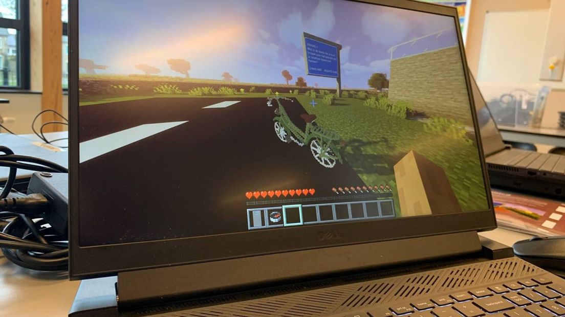 Er is een speciale game ontwikkeld
