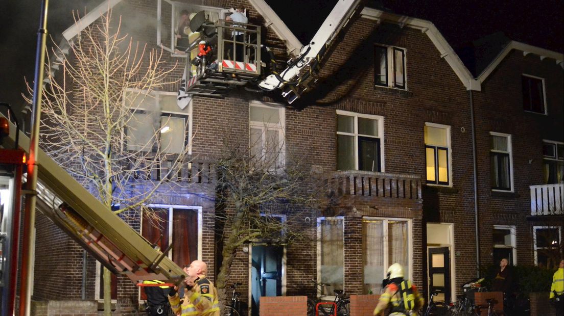 Brand in Veenweg Deventer
