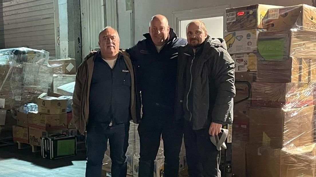 De mannen op locatie in Katowice