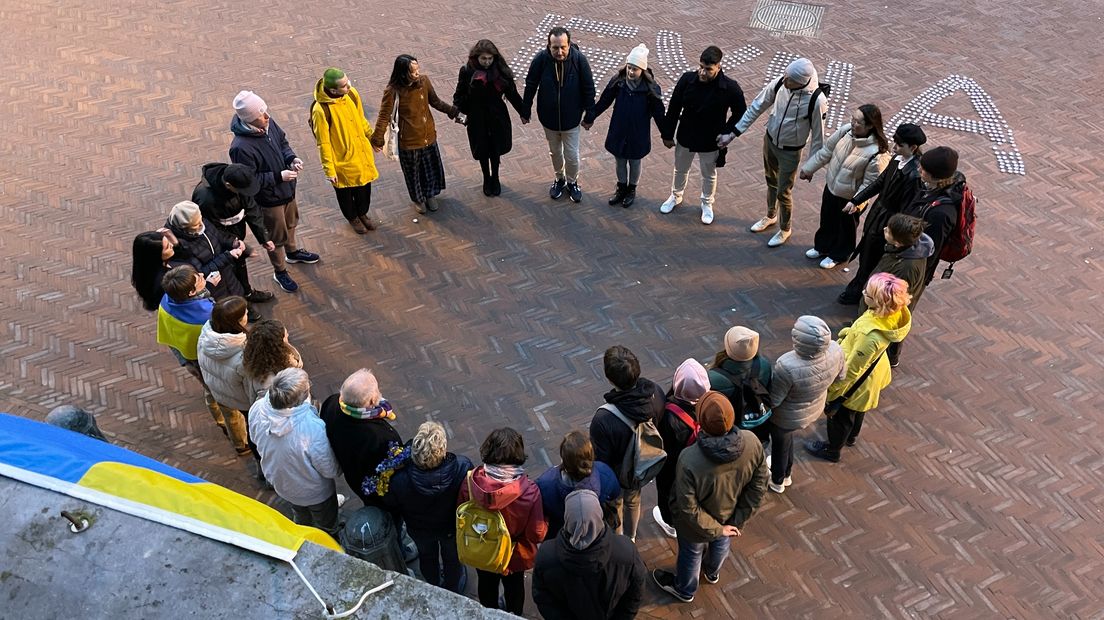 De slachtoffers van Boetsja worden herdacht