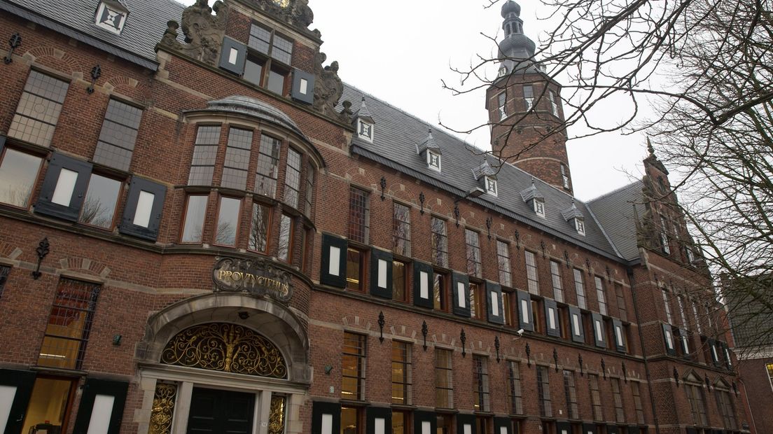 Het provinciehuis in Groningen.