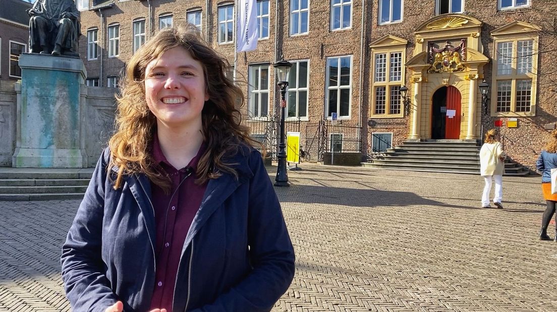 Marieke Koekkoek (Volt) gaat door voorkeursstemmen naar de Tweede Kamer.