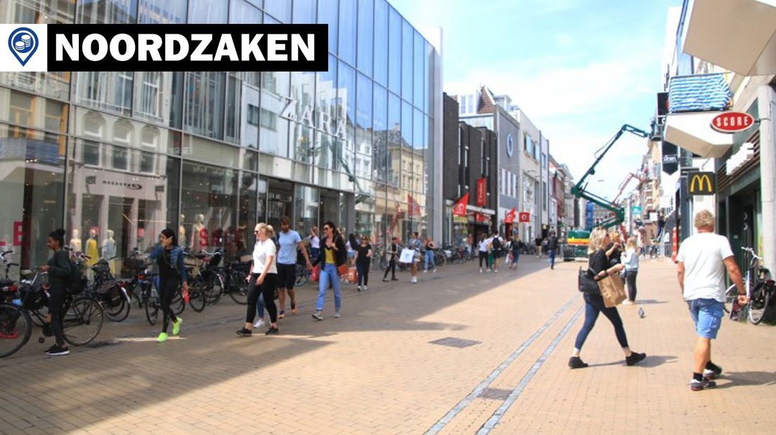 De duurste straat van Groningen, de Herestraat