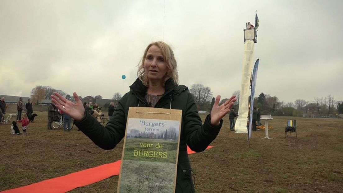 Omwonenden protesteerden diverse keren tegen de komst van een logistiek centrum in hun wijk.