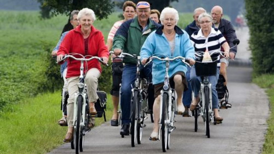 Fietsvierdaagse fietst 5500 euro bij elkaar