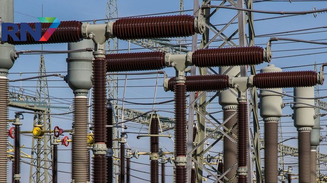 Elektriciteitsverdeelstation (ter illustratie)
