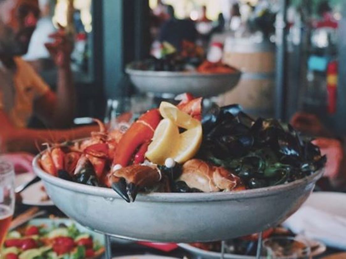 Eten van de menukaart bij restaurant Seve