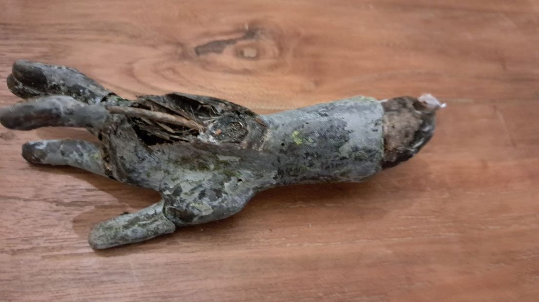 standbeeld van Vrouwe Fontana in Meppel