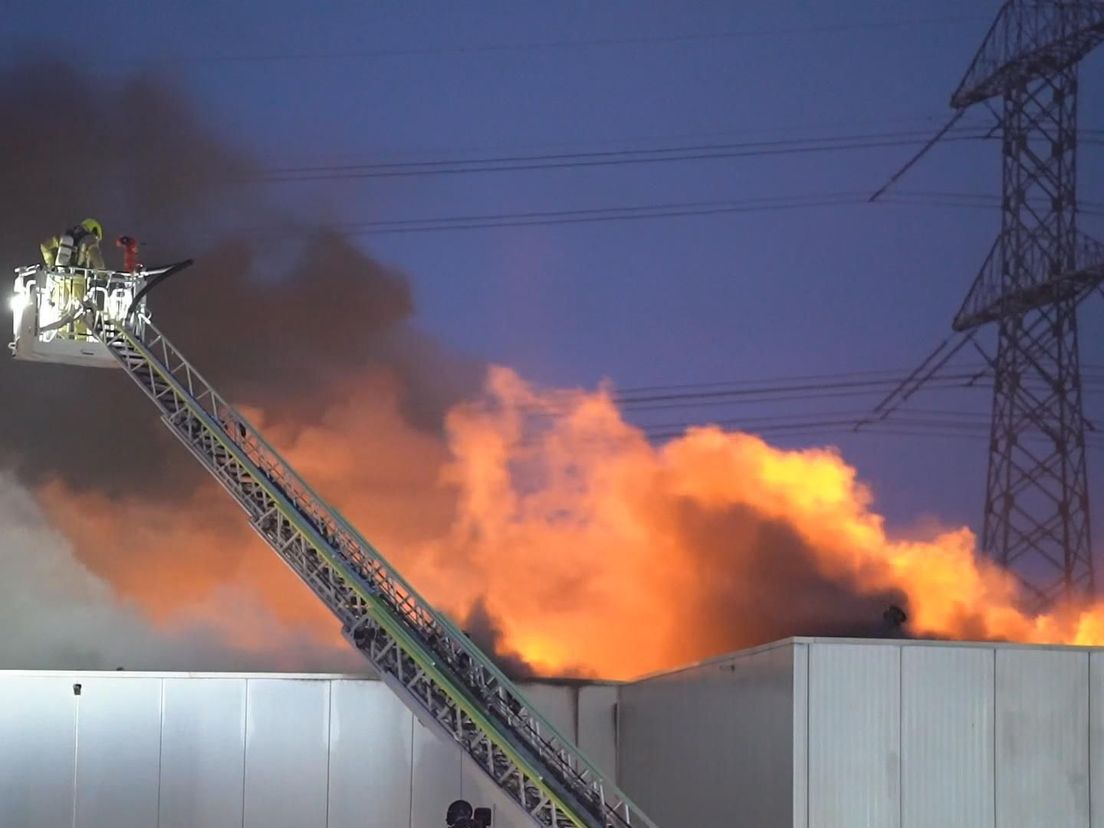 De brand aan de Burgemeester Schalijlaan in Capelle aan den IJssel