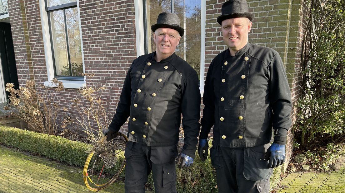 Schoorsteenvegers Willem en Rink Rouwkema