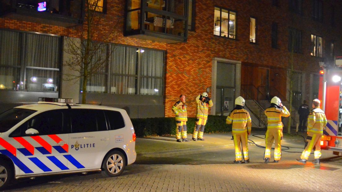 Brand aan de Graaf Florisstraat in Deventer
