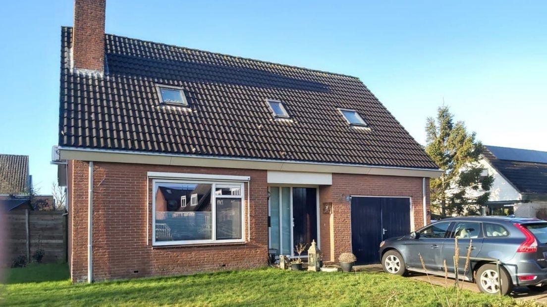 Het huis van de ouders van Dunning in Bedum