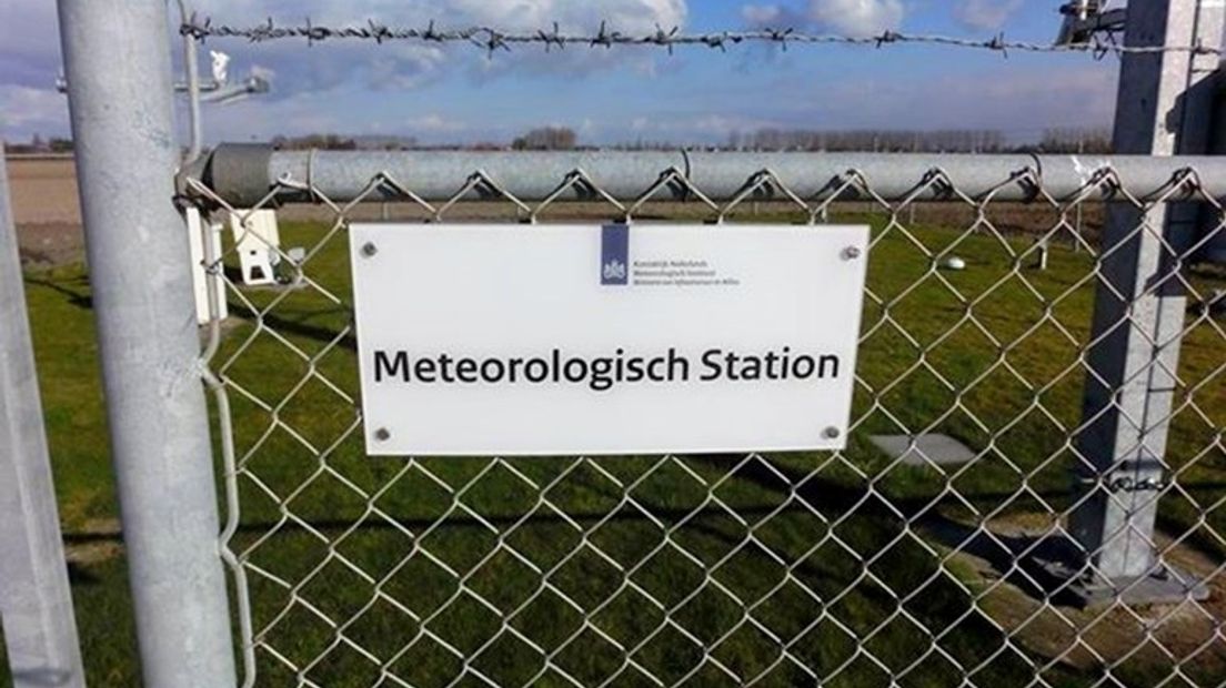 Gesloten weerstation in Wilhelminadorp is weer in gebruik genomen