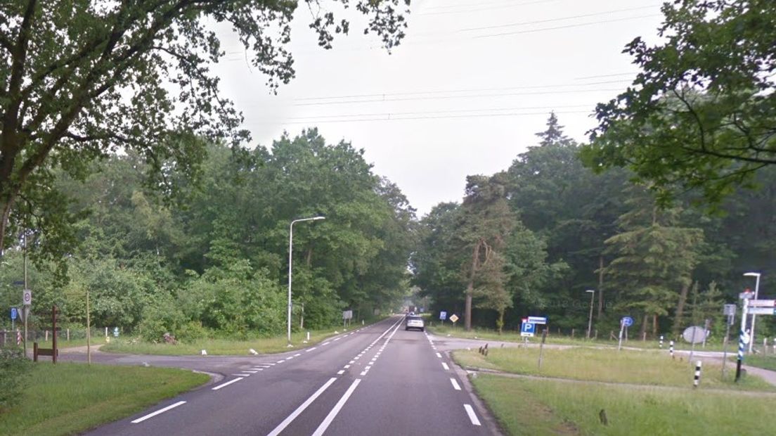 De N302 bij Harderwijk.