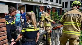 Grote tak valt op terras zorgcentrum, bewoonster gewond