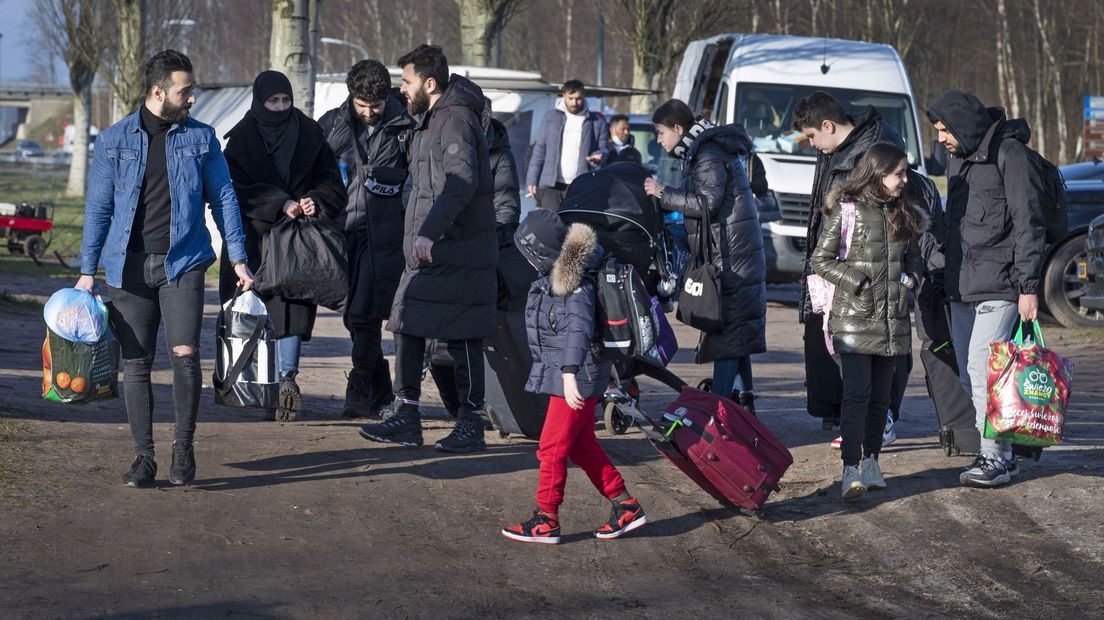 Oekraïense vluchtelingen in Ter Apel