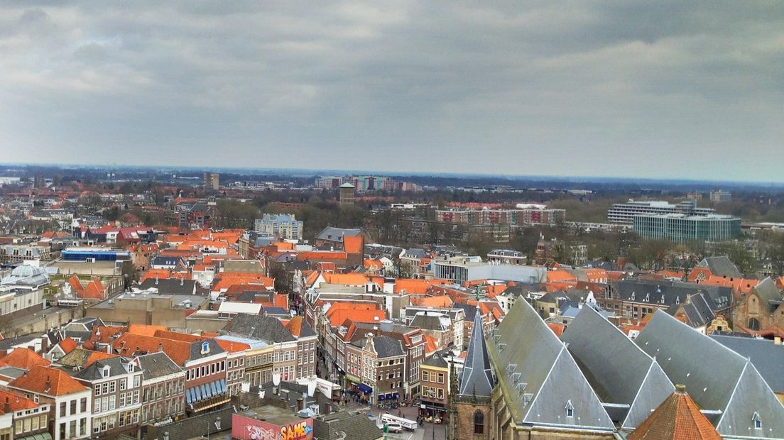 Het centrum van Zwolle
