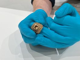 Grote middeleeuwse gouden ring uit de 9e eeuw gevonden