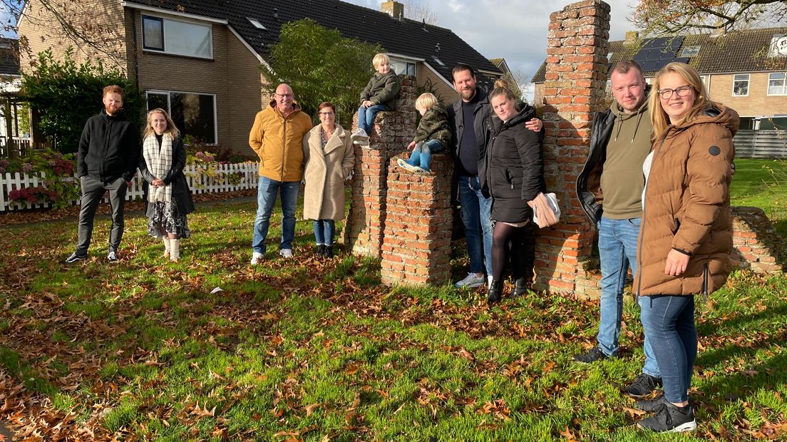 De bewoners van de Ommelanderstraat in Ten Boer (archief)