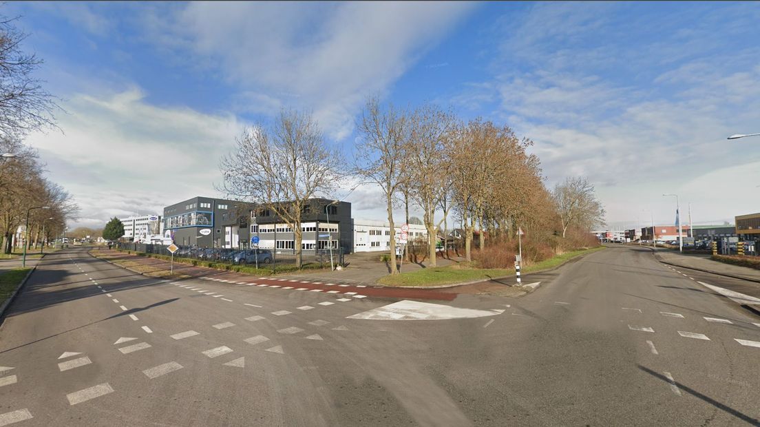 Het fatale ongeluk vond plaats op de hoek Maarssenbroeksedijk - Niels Bohrweg.