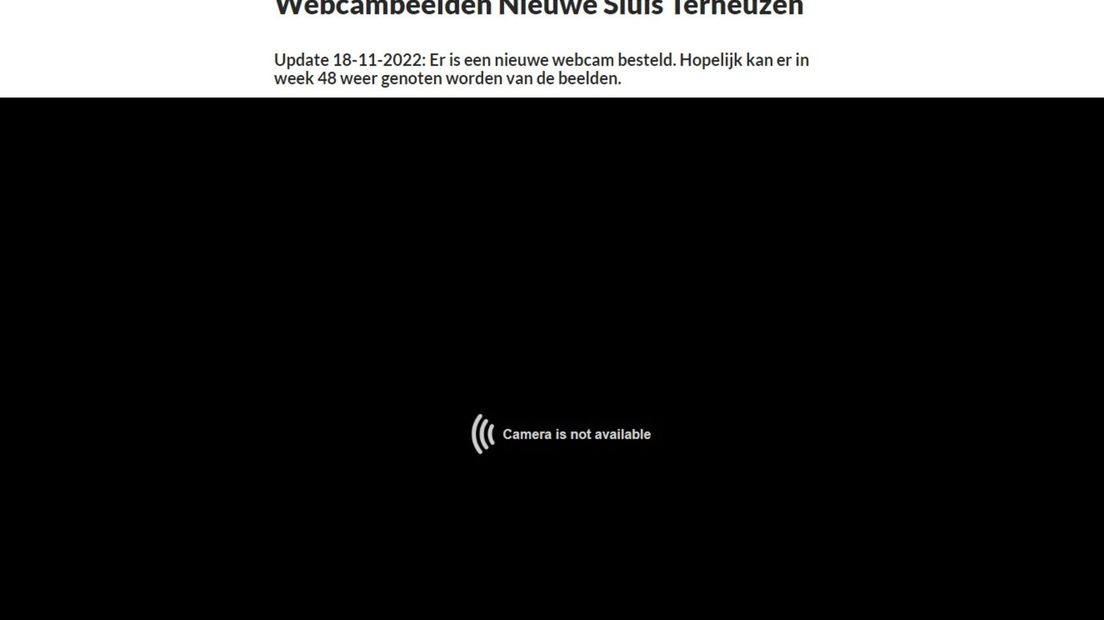 Webcam Nieuwe Sluis