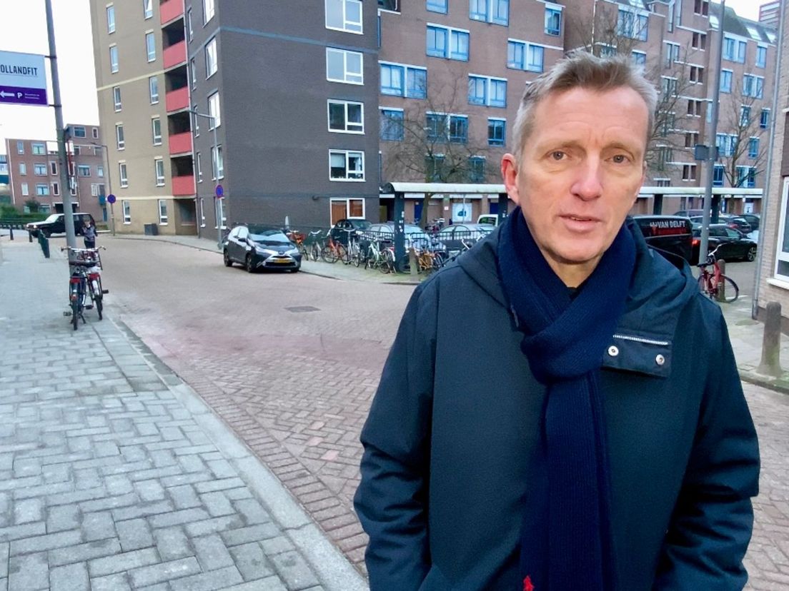 André van Wijk is bestuurslid van Stichting Stop Overlast Kralingen