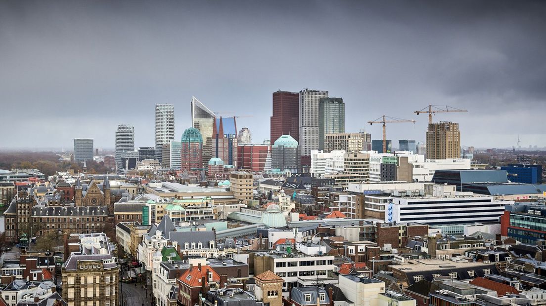 De skyline van Den Haag