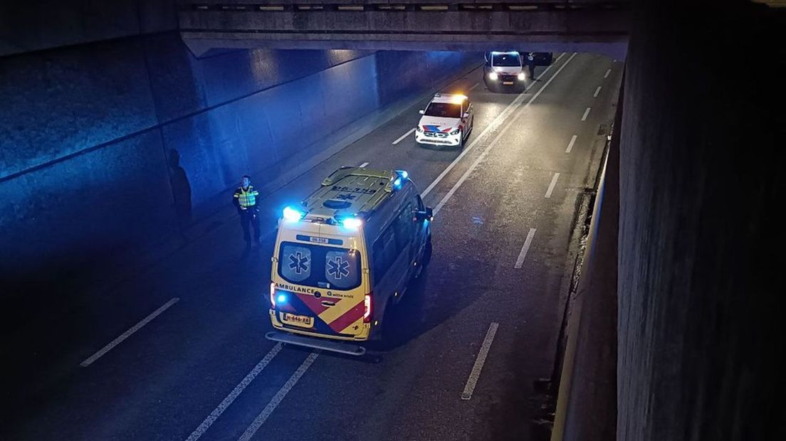De plek van het ongeval