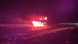 112-nieuws dinsdag 28 maart: Autotransporter uitgebrand bij Stadskanaal • Files rond Stad • Man (68) nog vermist