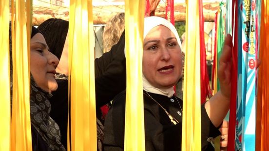 Sona en Sallva uit Syrië zijn 'freewilligers' bij Reurpop
