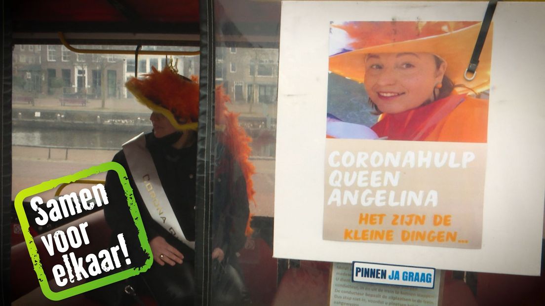Angelina wordt nu zelf in het zonnetje gezet